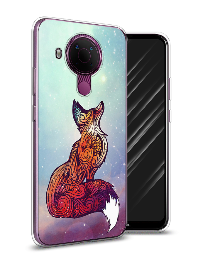 

Чехол Awog на Nokia 5.4 / Нокиа 5.4 "Лиса 1", Голубой;фиолетовый, 123650-1