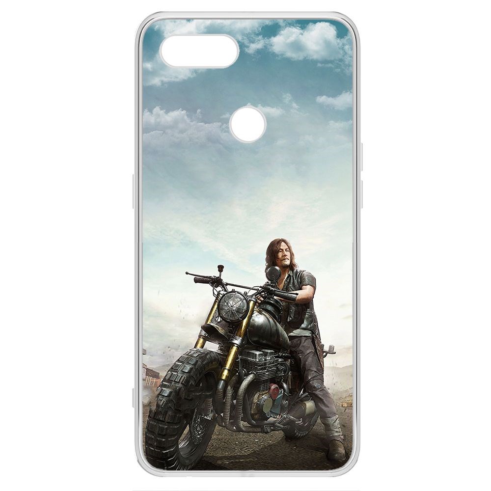 

Чехол-накладка Krutoff Clear Case Ходячие мертвецы, Дэрил для Oppo A7, Прозрачный