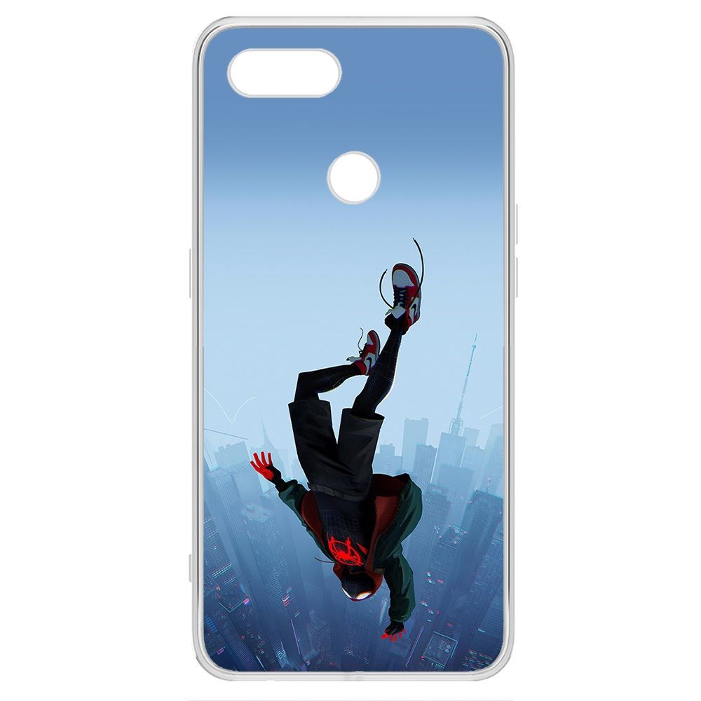 

Чехол-накладка Krutoff Clear Case Человек-Паук, Майлз Моралес для Oppo A11k, Прозрачный
