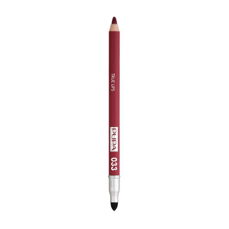 pupa карандаш для век 01 true eyes 1 4 г Карандаш для губ Pupa True Lips 033 Bordeaux