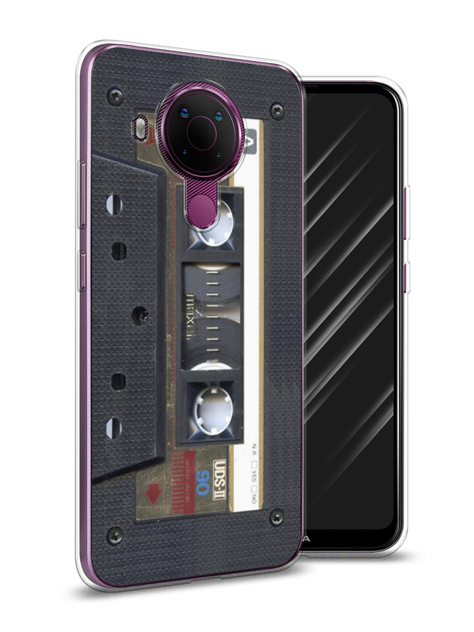 

Чехол Awog на Nokia 5.4 / Нокиа 5.4 "Пленочная кассета", Серый;белый, 123650-9