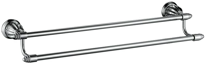 фото Полотенцедержатель двойной 60 см. rush socotra st12532