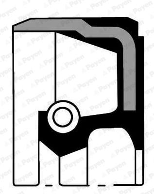 

Сальник 31.5x42x7 к/вала передний Opel 1,6 -16v Z16XEP, X16XE1, Z16LET..