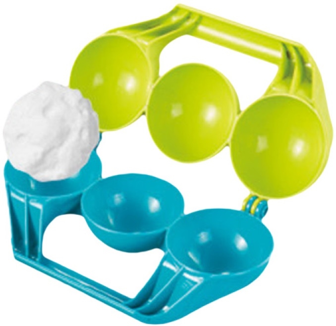 

Снежколеп 1TOY 3 ячейки, в ассортименте