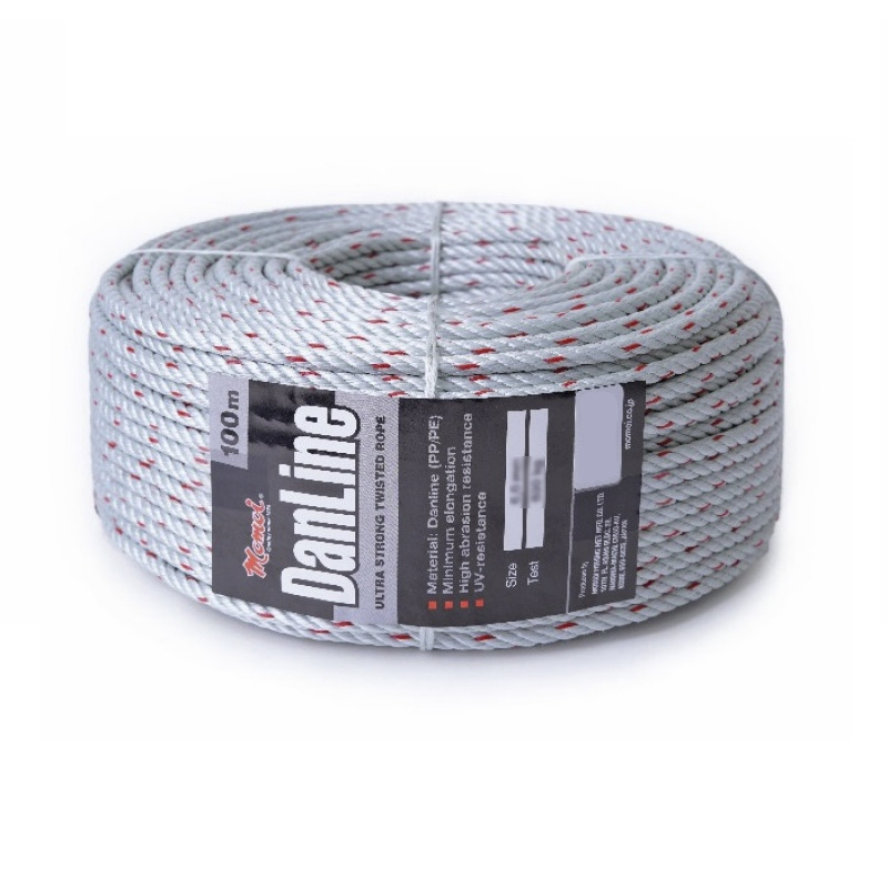 

Канат крученый DANLINE 4 мм, 100 м, Серый