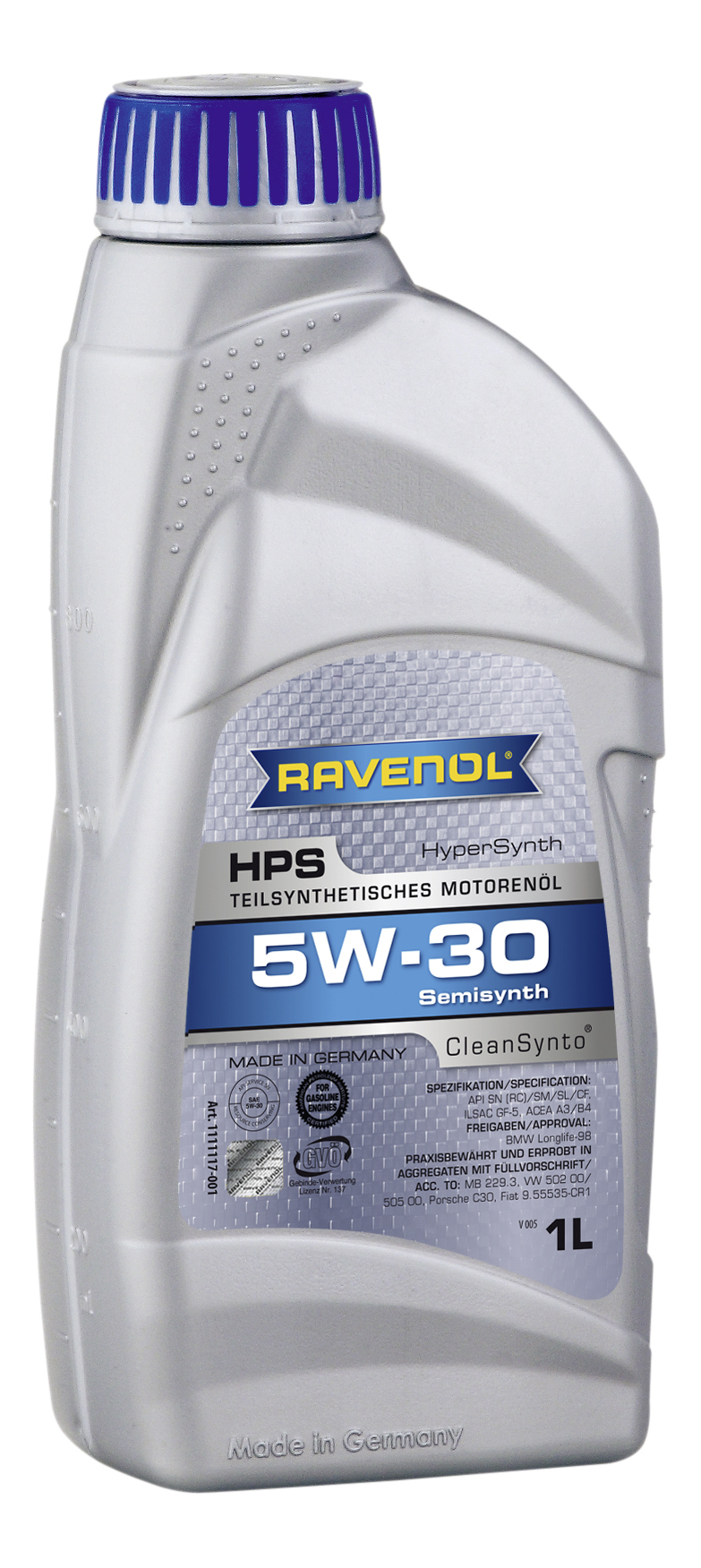 фото Моторное масло ravenol hps 5w30 1 л