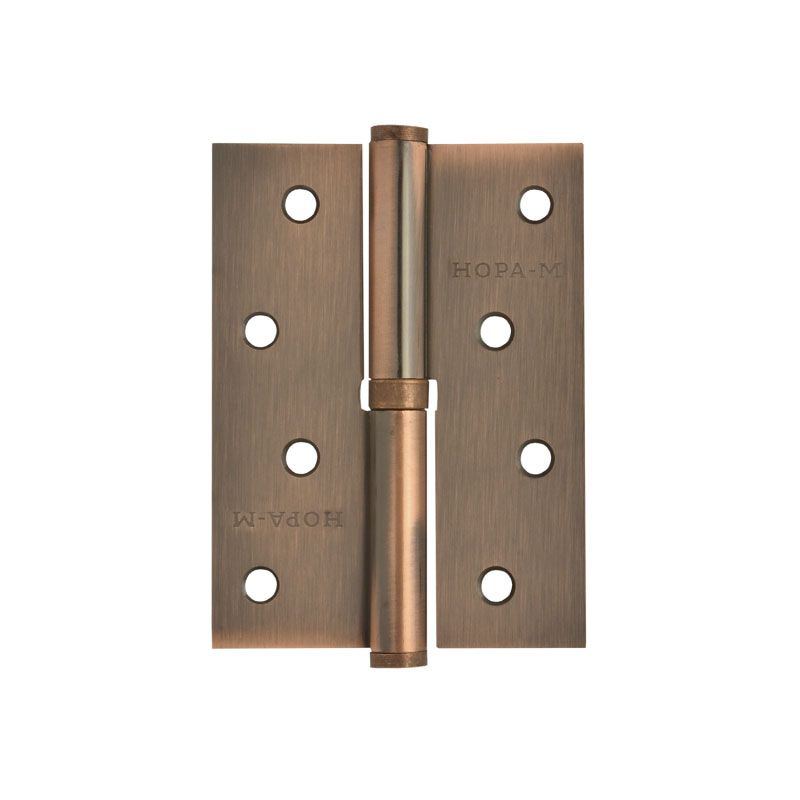 дверь входная металлическая профи pro 206x96 см правая антик медь Петля дверная НОРА-М 750-4
