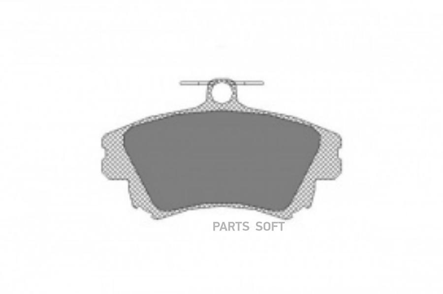 Колодки торм. перед. MITSUBISHI CARISMA 95-06.COLT 04-.VOLVO S40.V40 -04