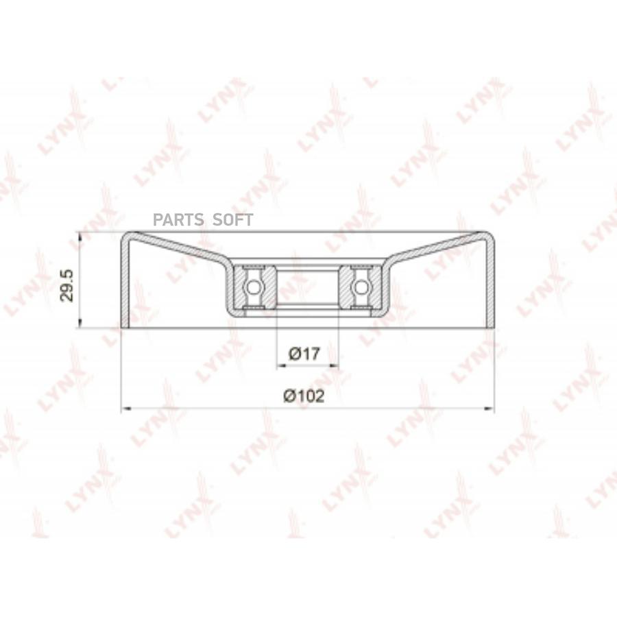 

Ролик руч.ремня TOYOTA LAND CRUISER(100) 4.7 98=>, LEXUS GS400-430 97-11