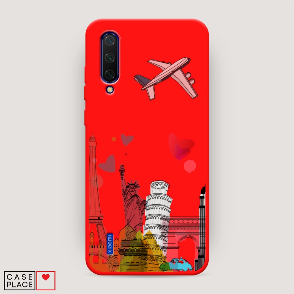 

Чехол Awog на Xiaomi Mi A3 Lite/Mi CC9/Mi 9 Lite "Самолет путешествий", Разноцветный, 36253-1