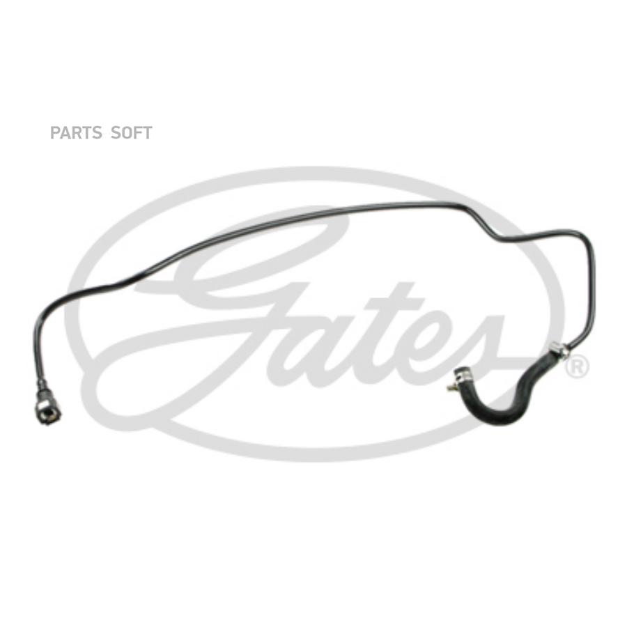 GATES 02-2024 Шланг сист.охл.FORD (Europe) Fiesta 1.2 FORD (Europe) Fusion 1.2 1шт