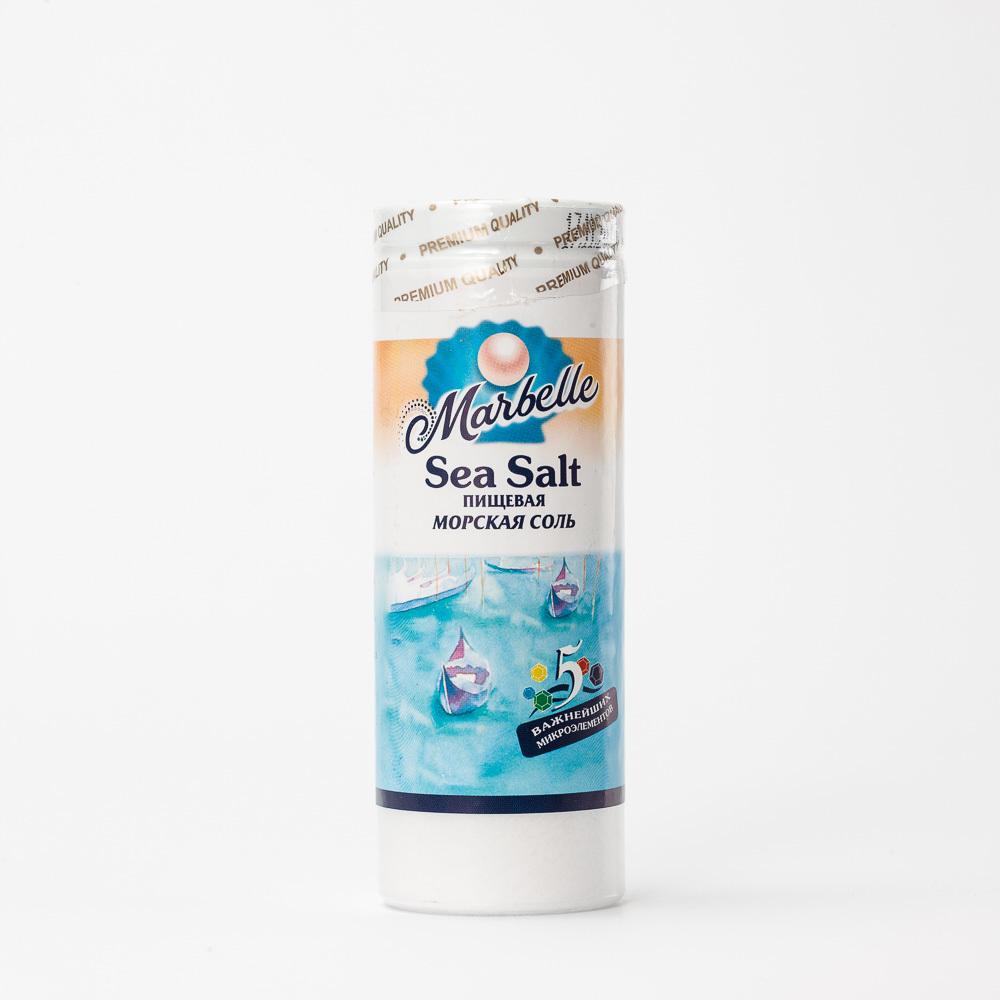 Соль морская Marbelle натуральная пищевая мелкая 150 г