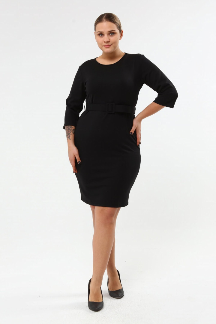 

Платье женское My Line Moda 389 черное XL (товары доставляются из-за рубежа), 389