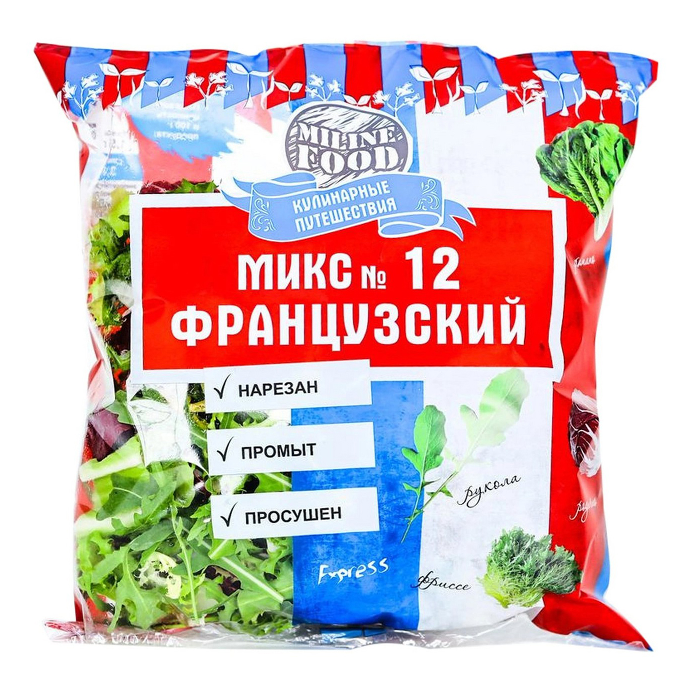 

Салатная смесь Miline Food Французский микс 120 г
