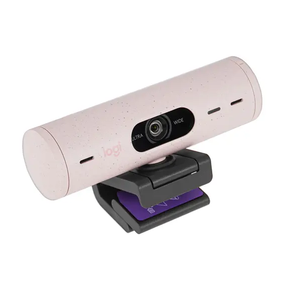 

Web-камера Logitech BRIO 500 Rose розовый (), BRIO 500 Rose