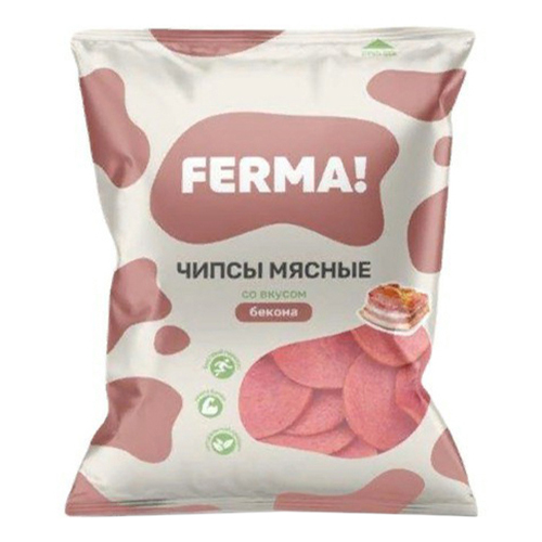 

Чипсы Ferma мясные варено-копченые со вкусом бекона 40 г