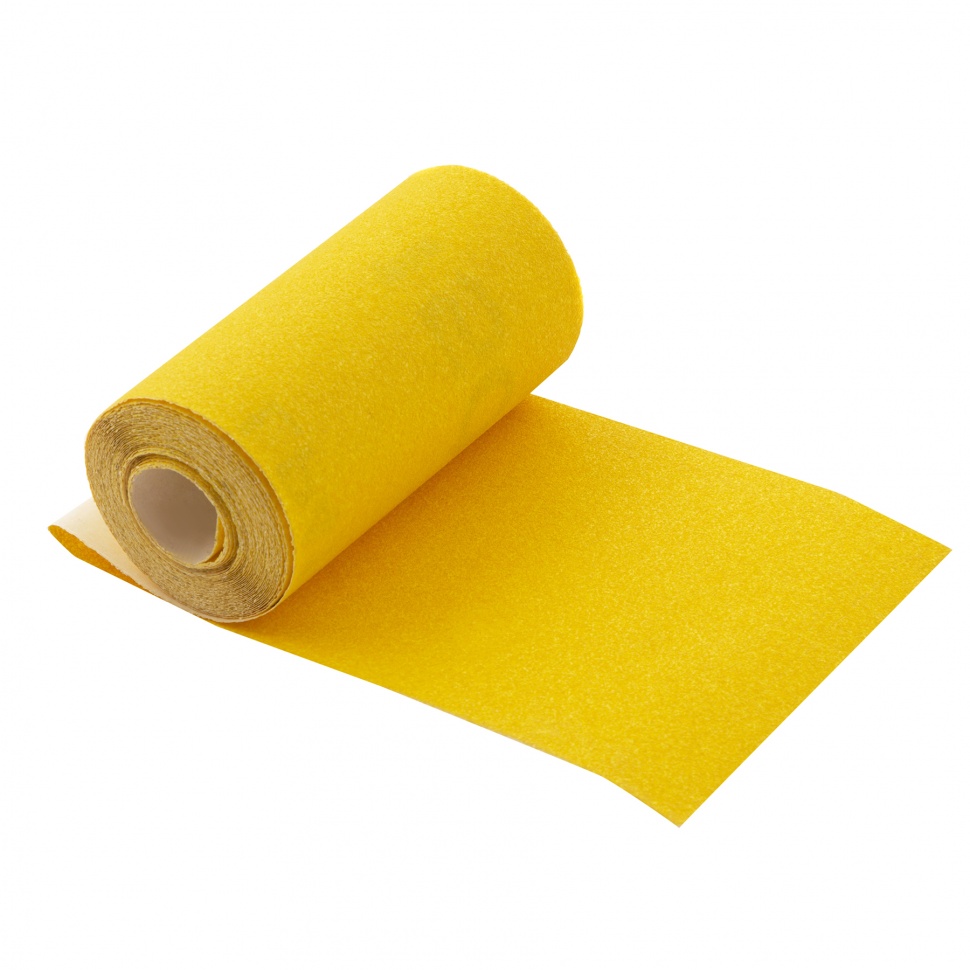 RUSSIA Шкурка на бумажной основе, LP41C, зернистость 8Н(P 150), мини-рулон 100 мм х 5 м, 