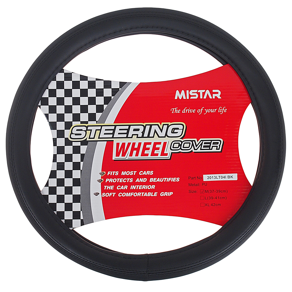 

Оплетка руля (M) 37-39см черная кожа MISTAR MIS-2013LT04I BK (M), MIS-2013LT04I BK (M)