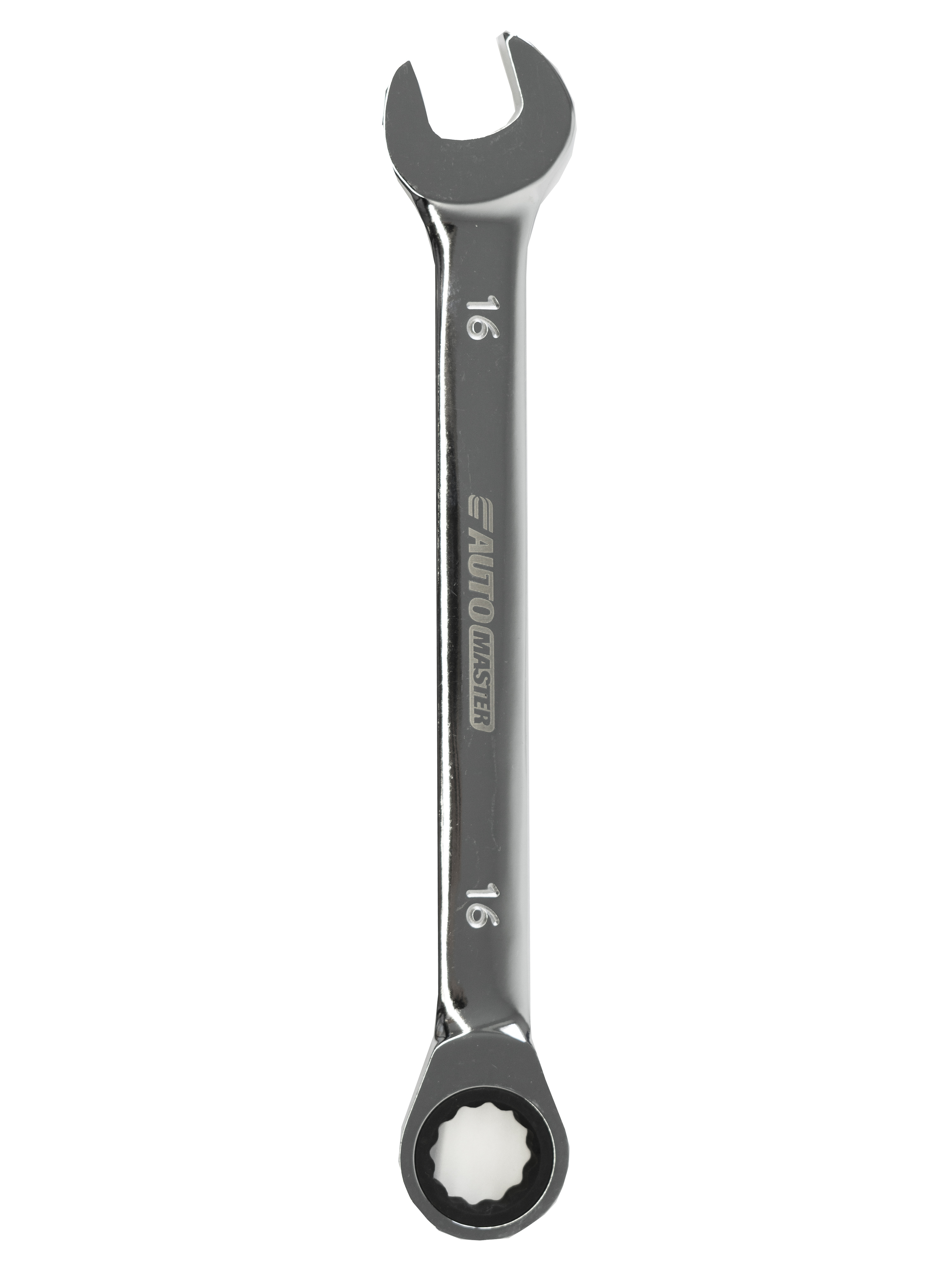 Ключ комбинированный трещоточный Automaster 16 мм накидной трещоточный ключ 10х12мм на держателе эврика er 71012h