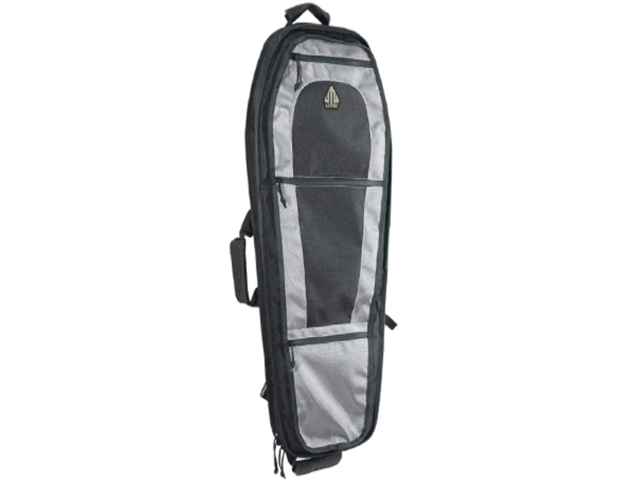 фото Чехол-рюкзак leapers utg на одно плечо, 86x35,5 см, цвет серый металлик/черный
