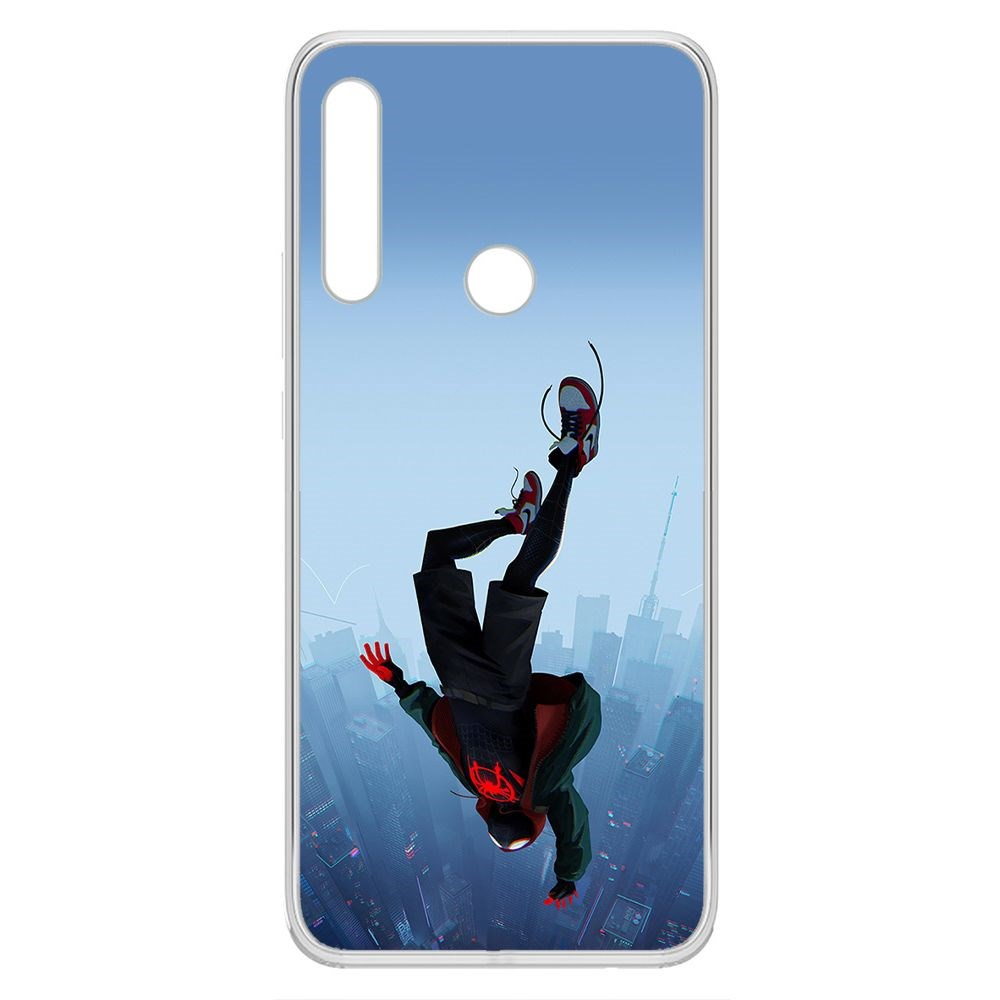 

Чехол-накладка Krutoff Clear Case Человек-Паук, Майлз Моралес для Huawei P Smart Z, Прозрачный