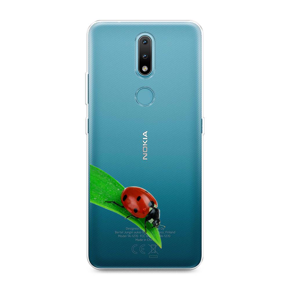 

Чехол Awog на Nokia 2.4 / Нокиа 2.4 "На счастье", Белый;красный;зеленый, 123850-1