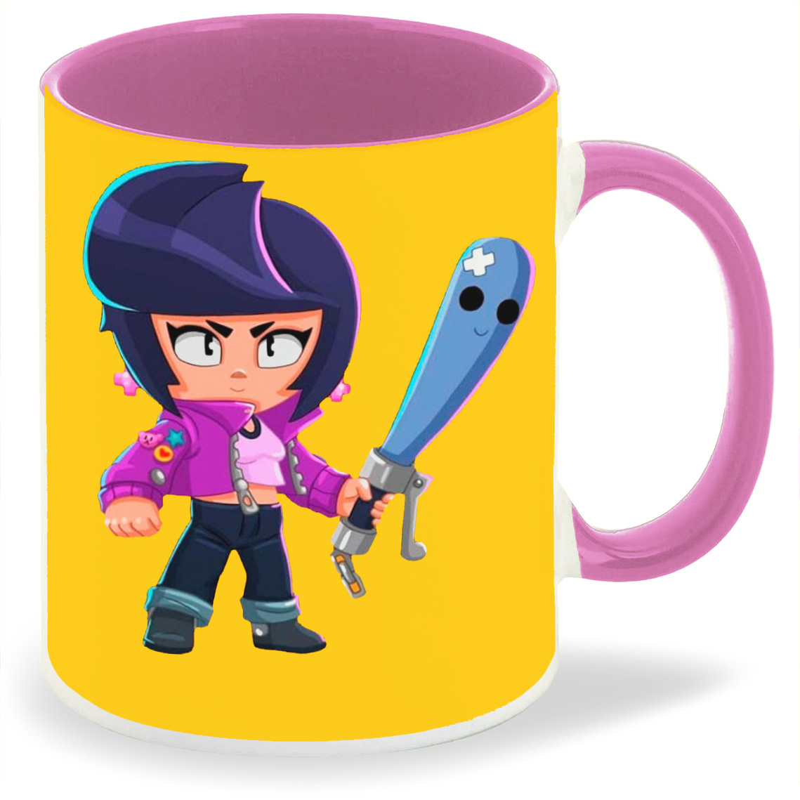 

Кружка CoolPodarok Браво Старс Brawl Stars (с битой), Браво Старс Brawl Stars (с битой)