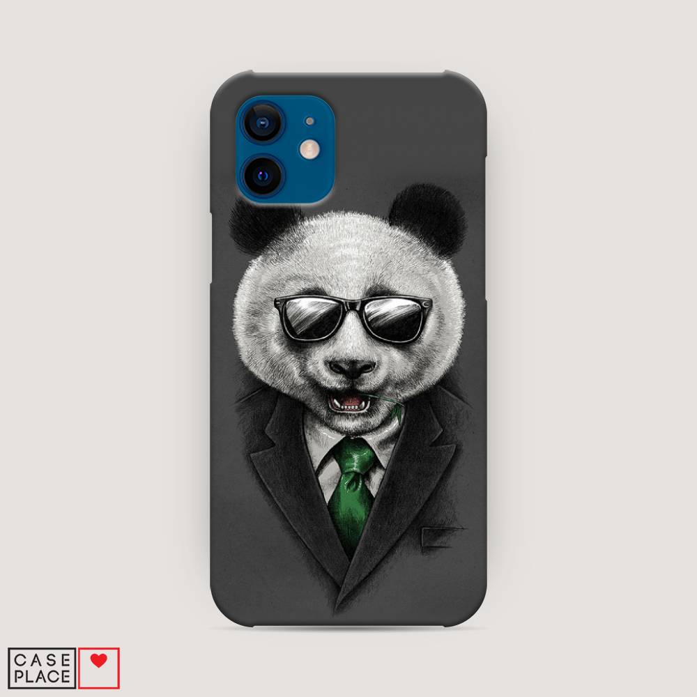 

Пластиковый чехол "Деловая панда" на Apple iPhone 12, 12520-7