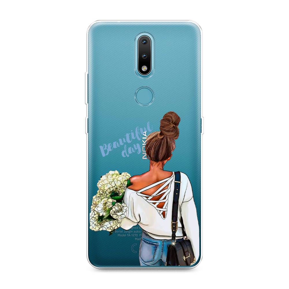 

Чехол Awog на Nokia 2.4 / Нокиа 2.4 "Beautiful day vector", Коричневый;белый;зеленый, 123850-6