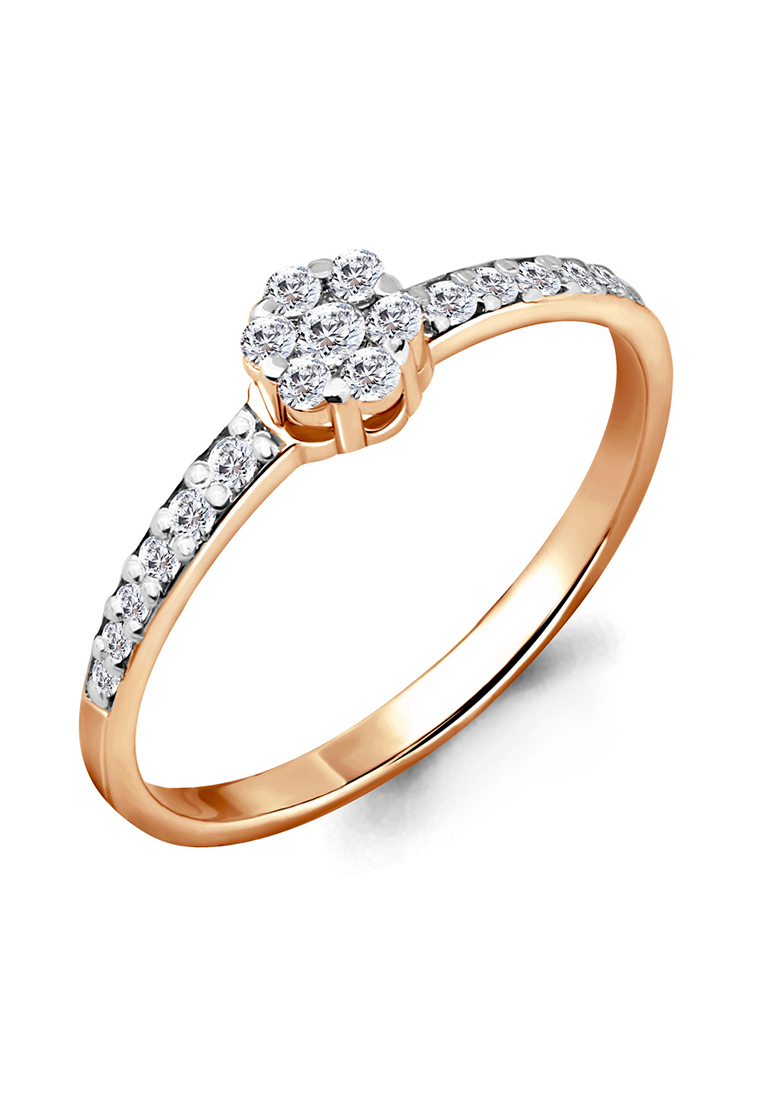 

Кольцо из золота р.  Kari Jewelry 632701.1, фианит, 632701.1