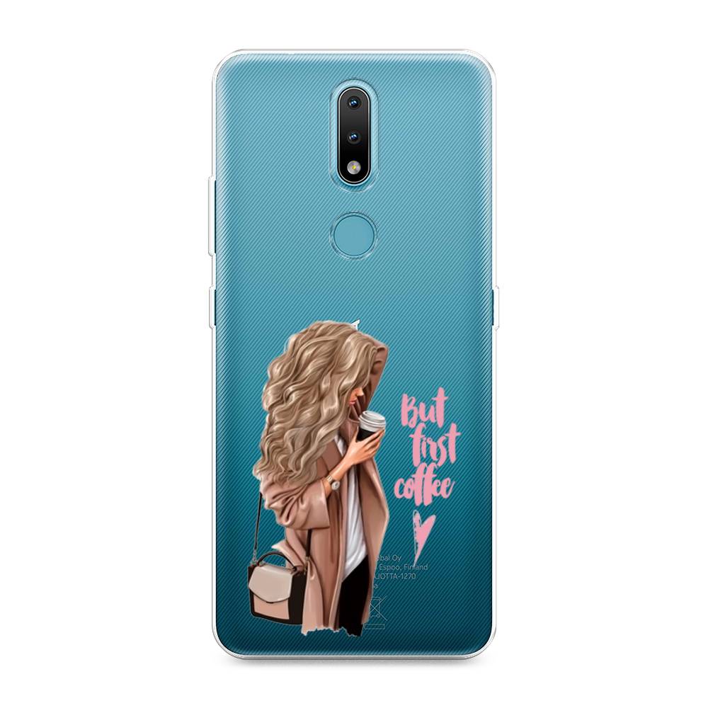 

Чехол Awog "Девушка с кофе" для Nokia 2.4