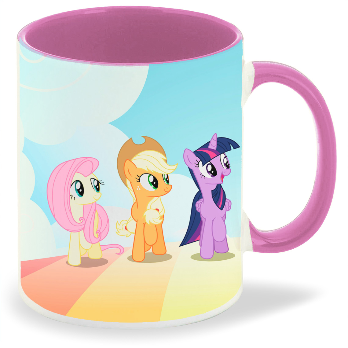 

Кружка CoolPodarok Мульфильмы Мой маленький пони My little Poni (радуга), Мульфильмы Мой маленький пони My little Poni (радуга)