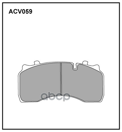 

Тормозные колодки ALLIED NIPPON дисковые acv059khd