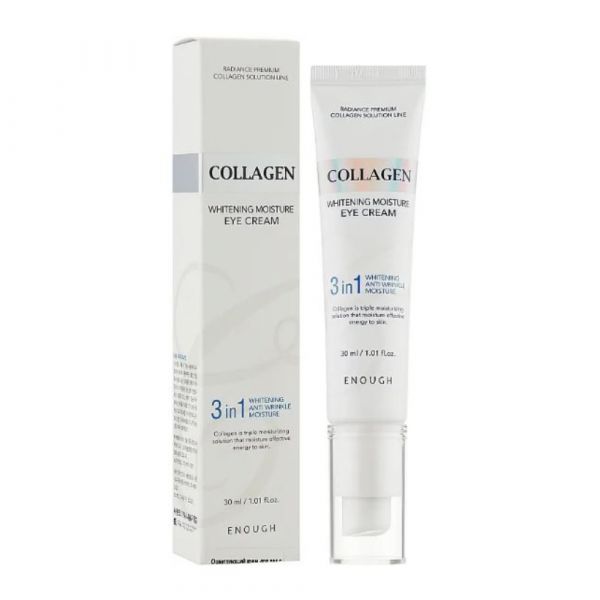 

Крем для век Enough 3in1 collagen whitening eye cream Collagen 3in1 eye cream 30мл