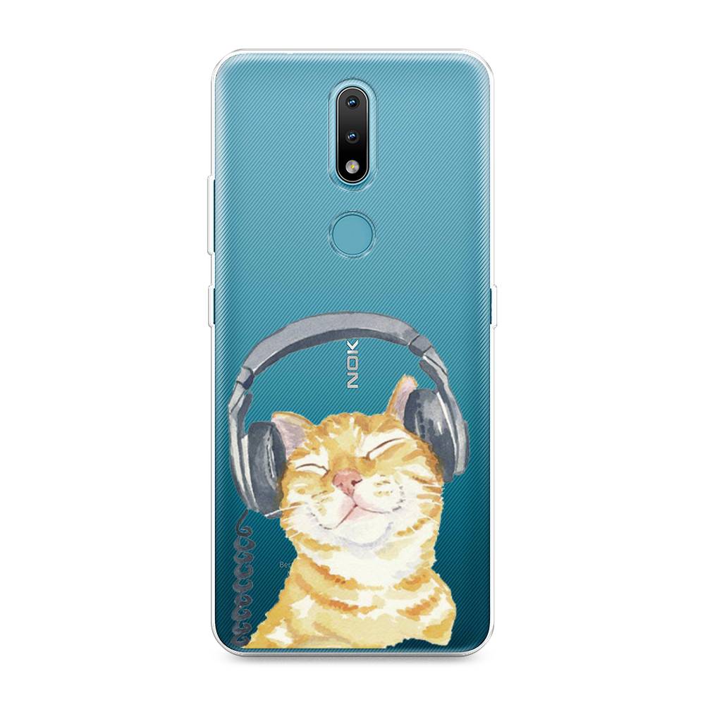 

Чехол Awog "Кот меломан" для Nokia 2.4