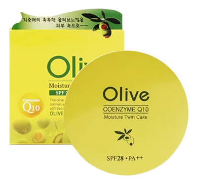 Пудра Enough Coenzyme Q10 Olive Moisture Twoway Cake т.13