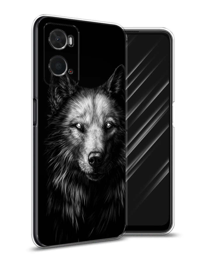 

Чехол Awog на Oppo A36 "Волк черно белый", Разноцветный, 259950-1
