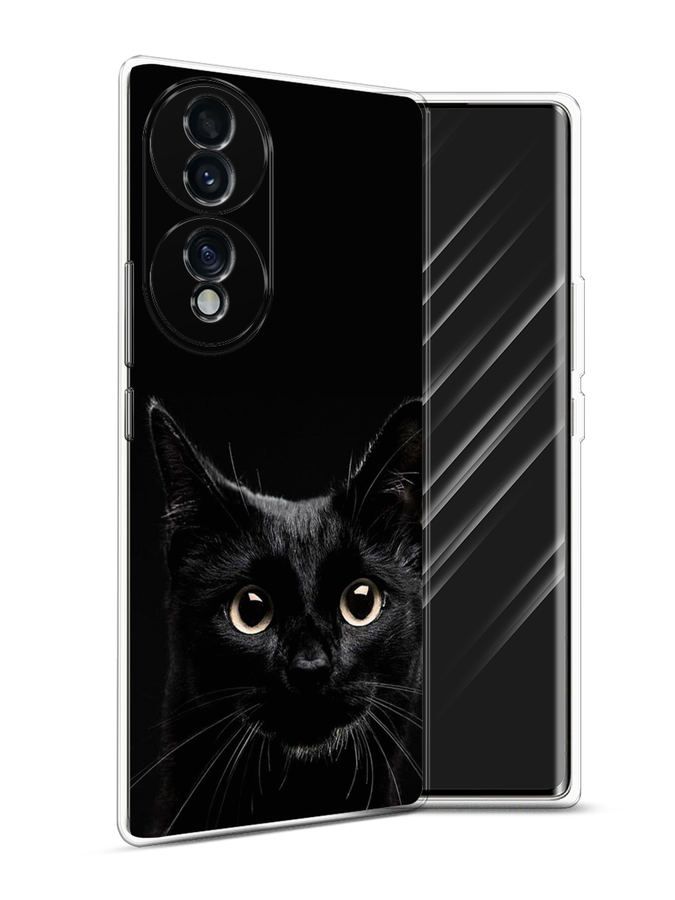 

Чехол Awog на Honor 70 "Добрый кот", Разноцветный, 6108250-1