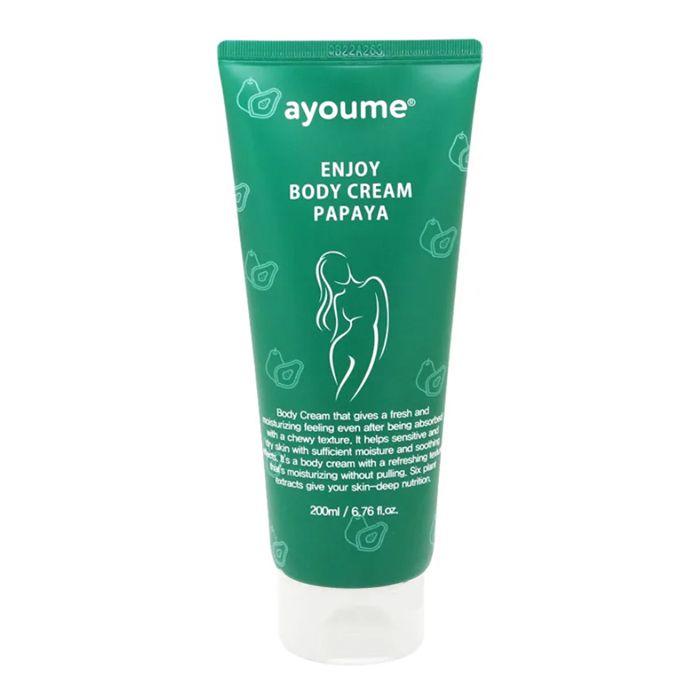 фото Крем ayoume enjoy body cream papaya 200 мл