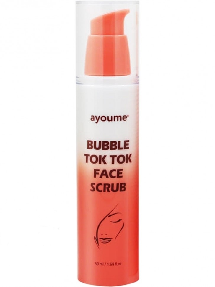 Скраб для лица AYOUME BUBBLE TOK TOK FACE SCRUB 50мл