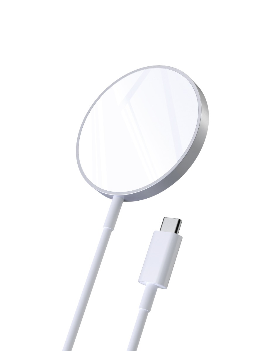 фото Беспроводное зарядное устройство choetech magsafe 15 вт (для iphone 12 и 13) (t517-f)