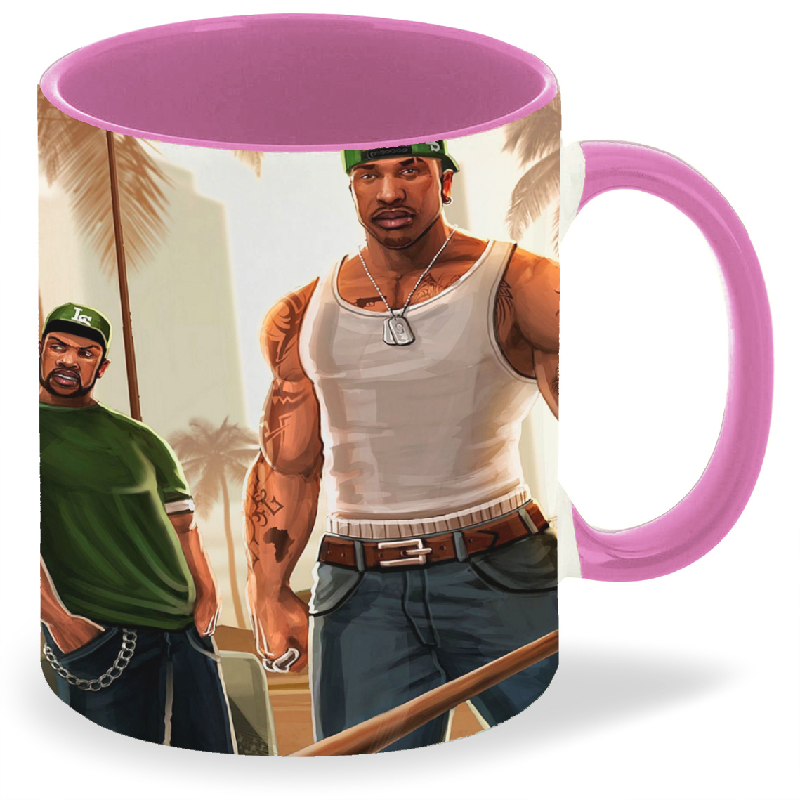 фото Кружка coolpodarok grand theft auto gta гта (в зелёном)