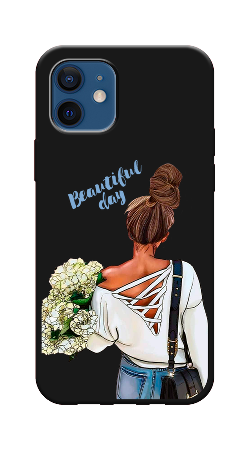

Чехол Awog на Apple iPhone 12 / Айфон 12 "Beautiful day vector", Разноцветный, 12552-1