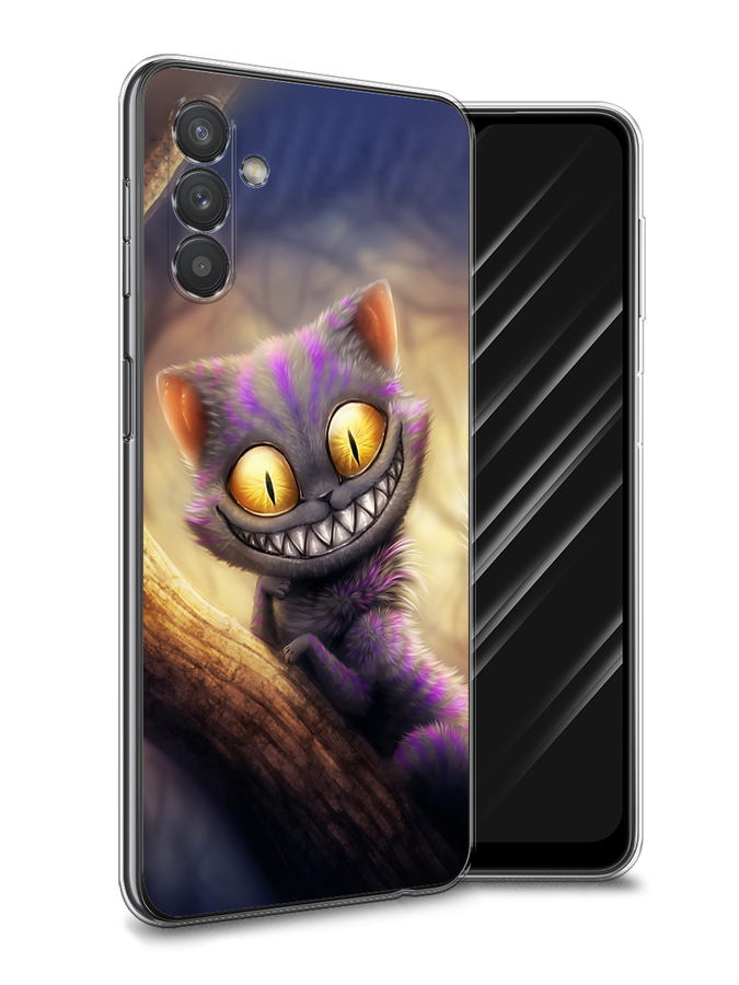 

Чехол Awog на Samsung Galaxy A13 5G / Самсунг A13 5G "Cheshire Cat", Фиолетовый;желтый, 2104150-1