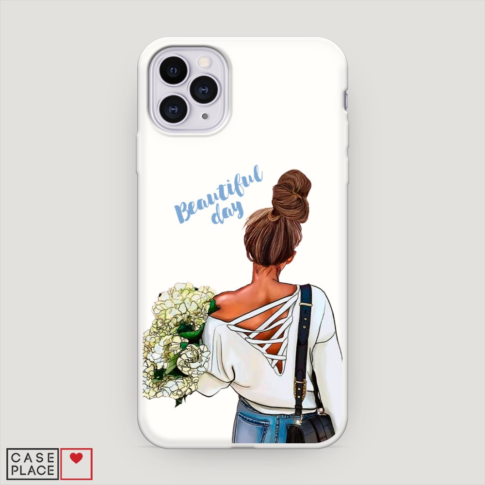 

Матовый силиконовый чехол "Beautiful day vector" на Apple iPhone 11 Pro, 12357-1