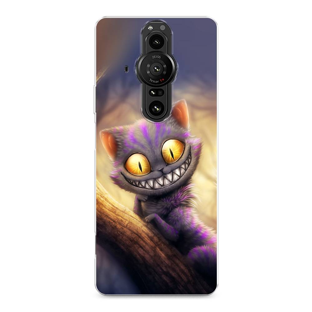 

Чехол Awog на Sony Xperia Pro-I "Cheshire Cat", Фиолетовый;желтый, 55050-1