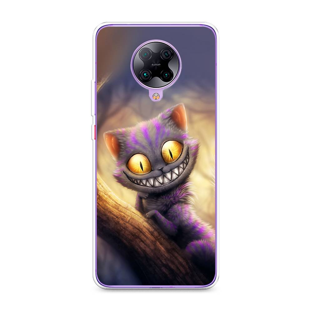 

Чехол Awog на Xiaomi Redmi K30 Pro "Cheshire Cat", Фиолетовый;желтый, 38850-1
