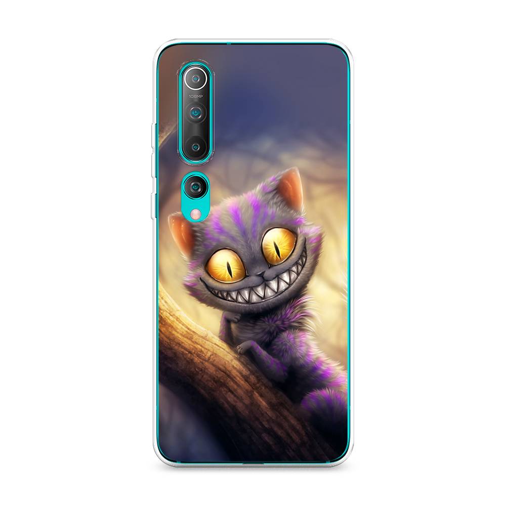 

Чехол Awog на Xiaomi Mi 10 "Cheshire Cat", Фиолетовый;желтый, 37550-1