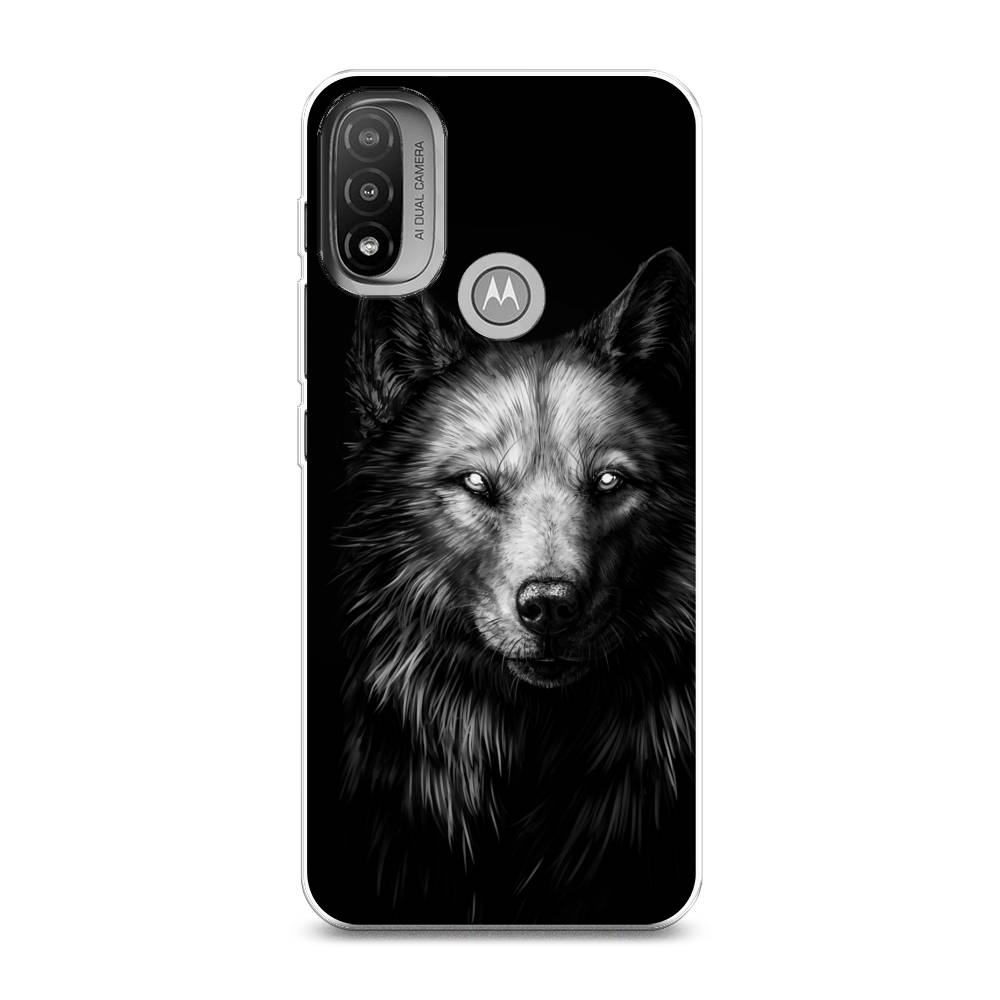 

Чехол Awog на Lenovo K14 Plus/Motorola Moto E20/E30/E40 "Волк черно белый", Разноцветный, 243450-1