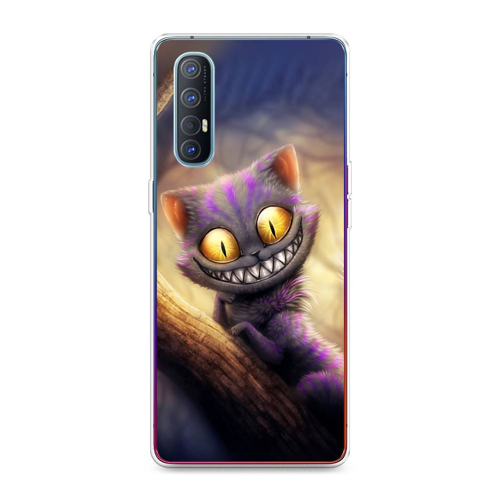 

Чехол Awog на Oppo Reno 3 Pro "Cheshire Cat", Фиолетовый;желтый, 252550-1
